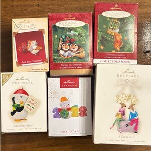 Hallmark Keepsake Ornaments